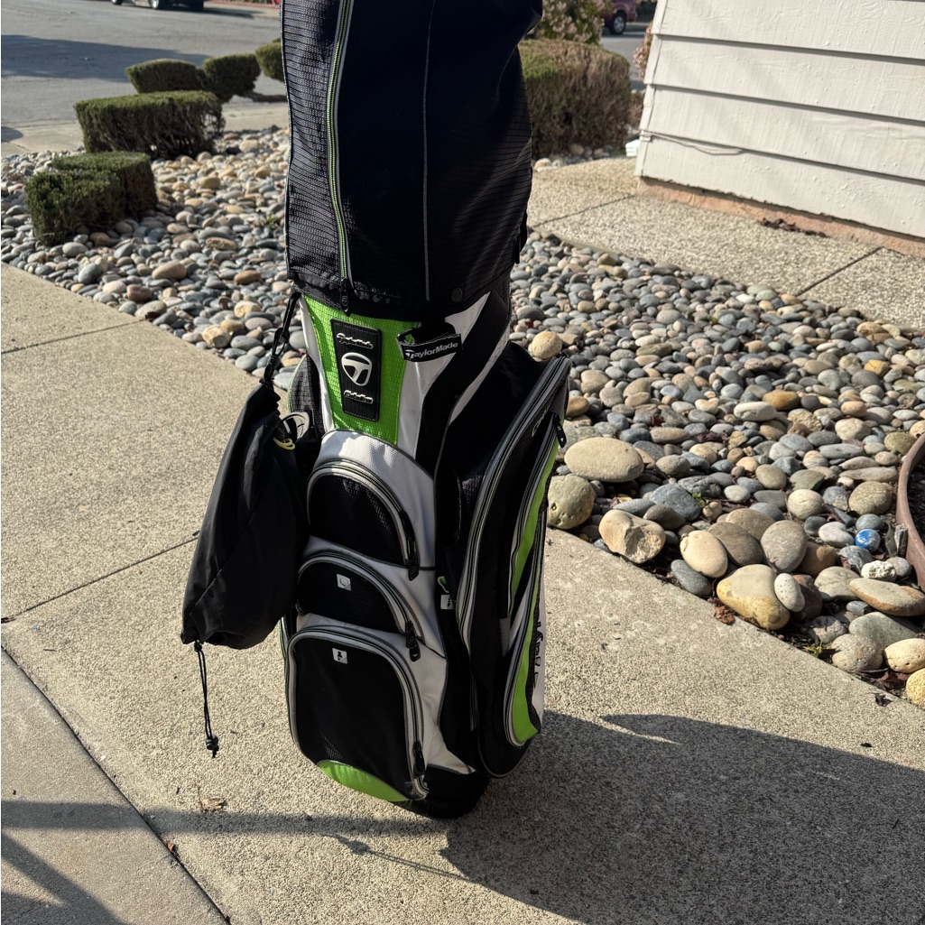 Black And Green Golf Bag